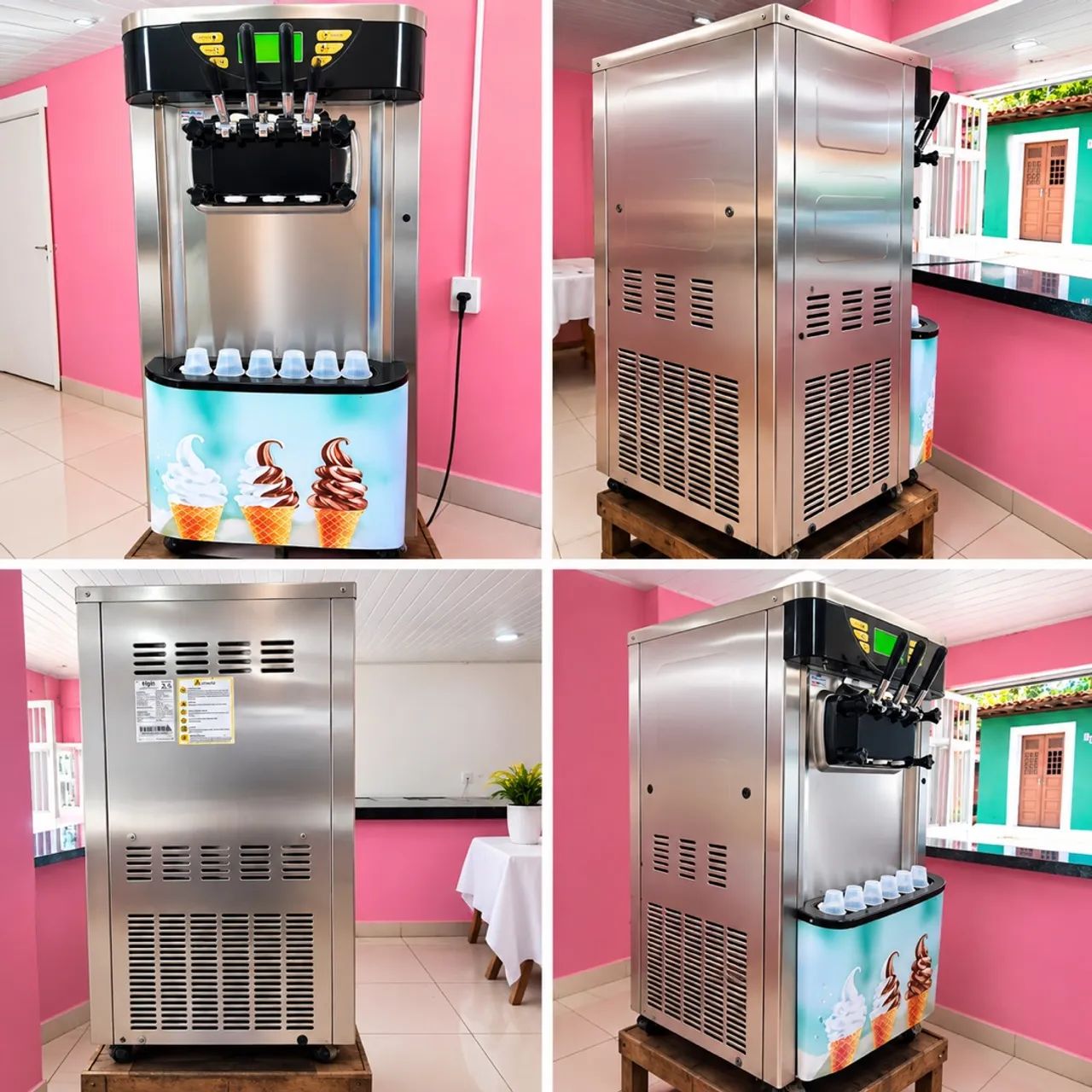 MÁQUINA DE SORVETE GELATO SOFT - ELGIN