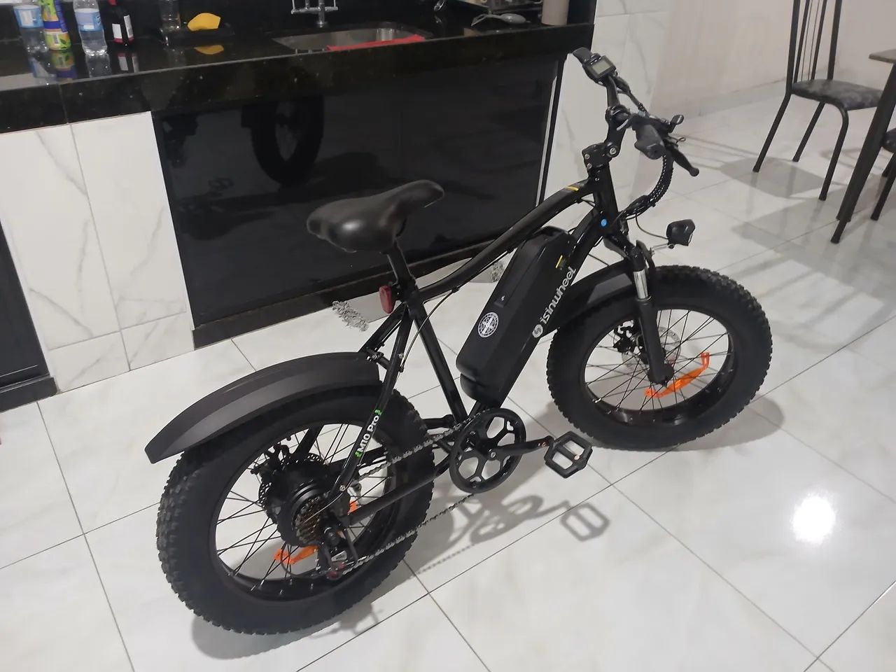 Bicicleta Elétrica isinwheel 750w  - Foto 3