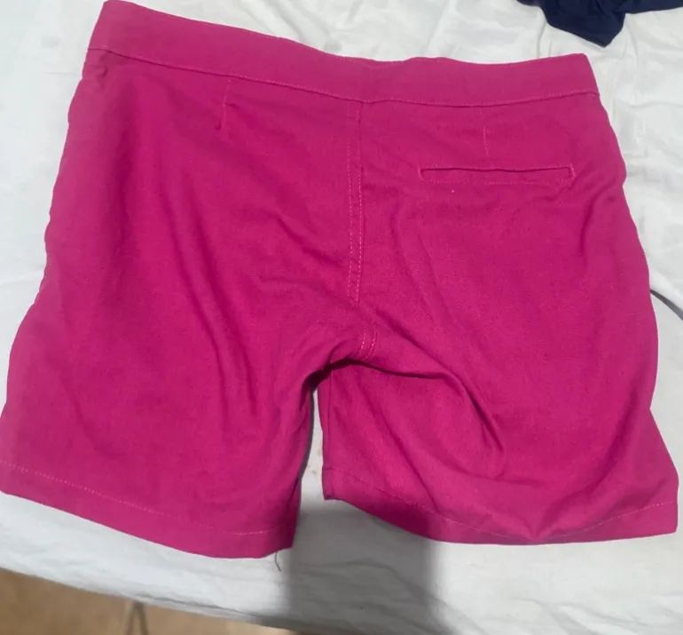Bermuda rosa nunca foi usada - Foto 2