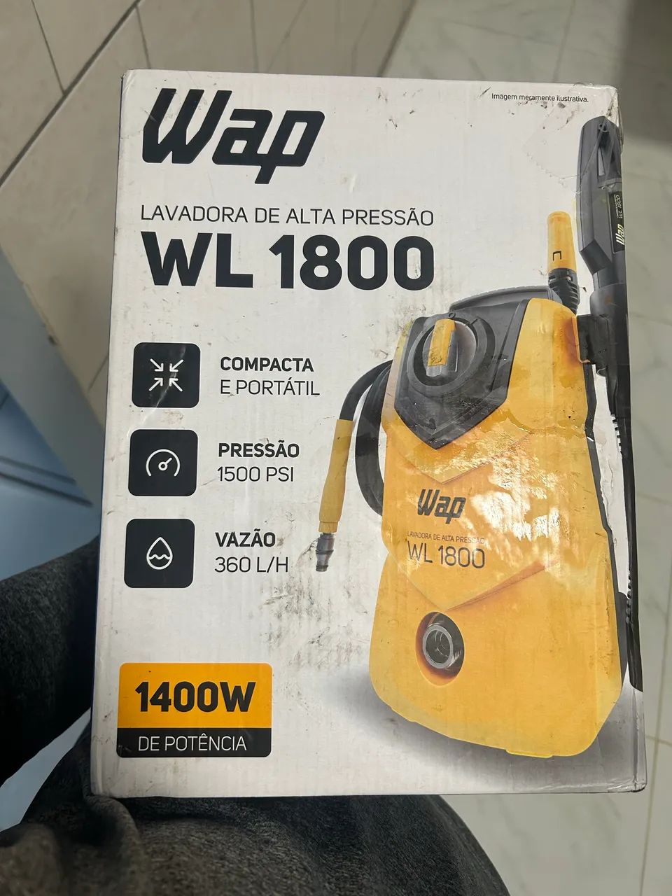 Lavadora de alta pressão WAP Ágil 1800