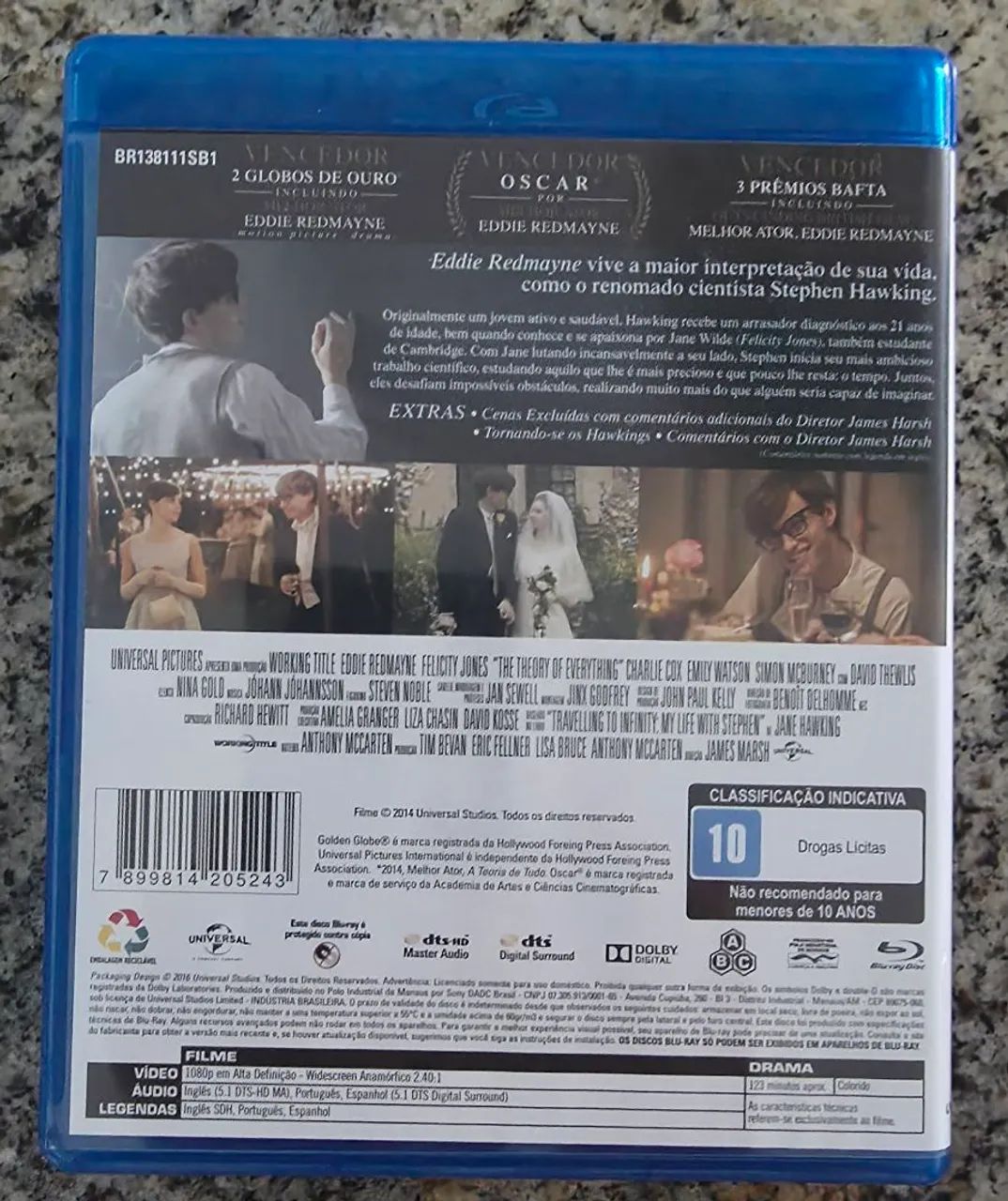 Blu-ray A TEORIA DE TUDO  - Foto 2