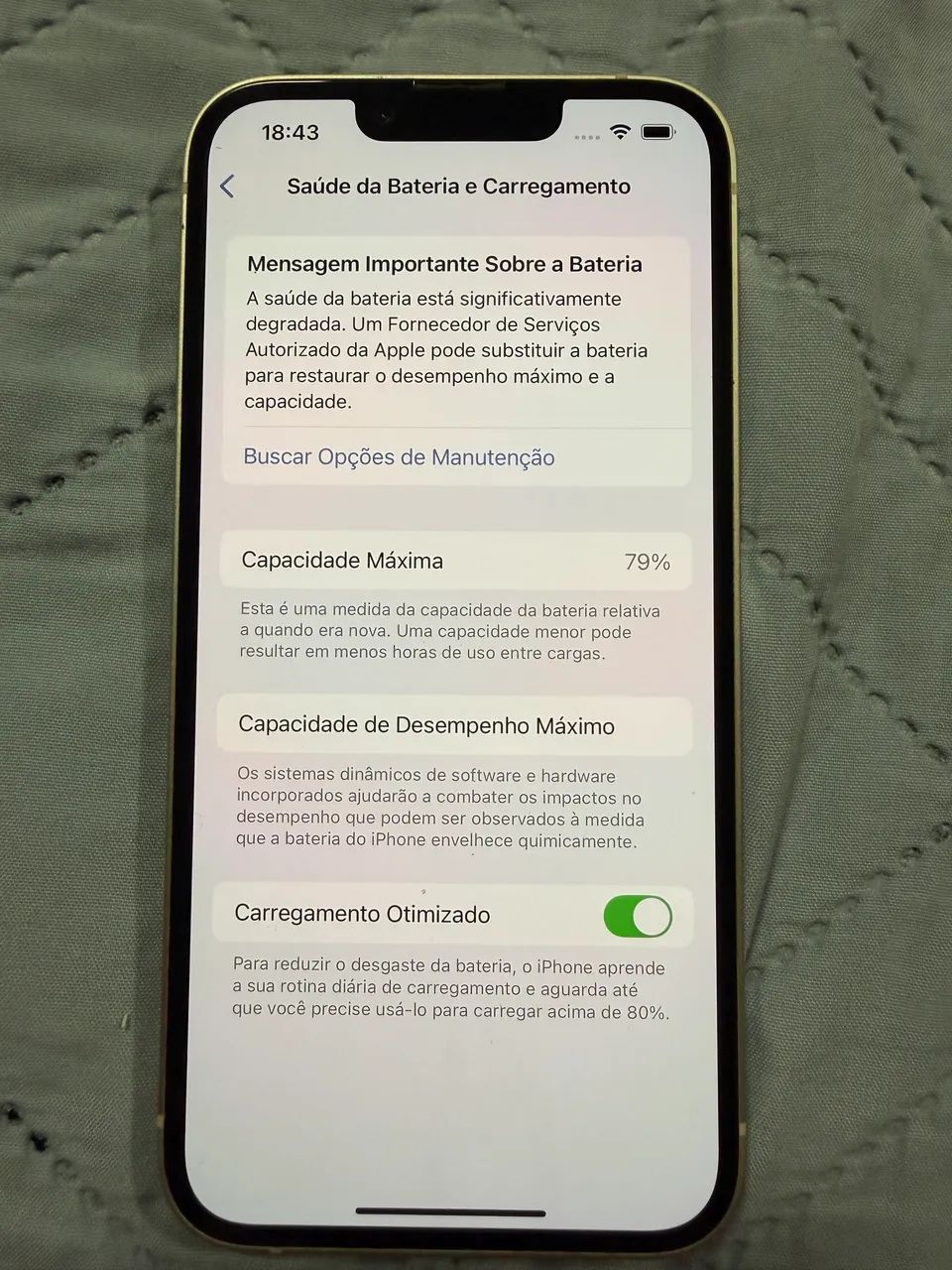 IPhone 14 128GB Branco - Foto 2