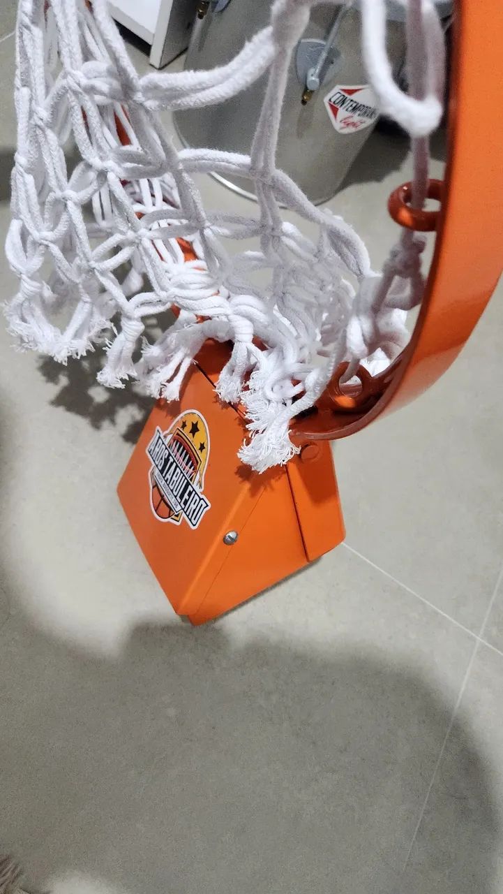 Aro Com Mola Basquete - Foto 2