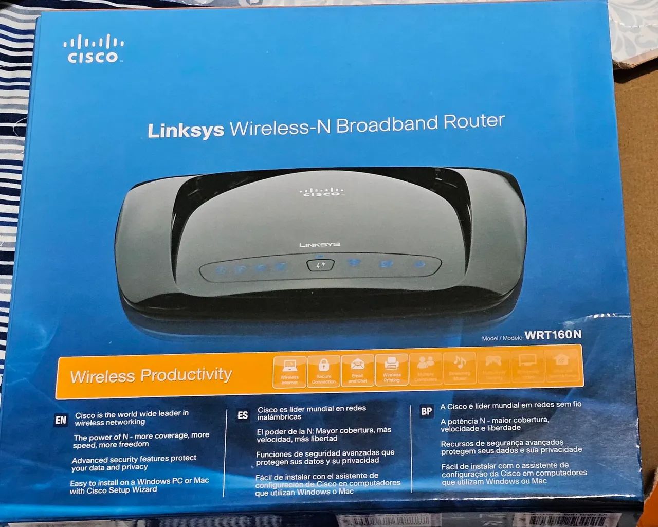 Roteador Cisco Linksys WRT160N - Foto 2