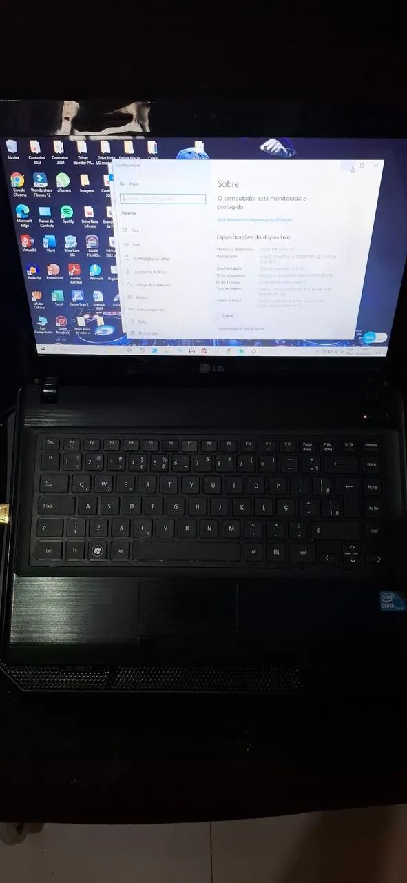 Notebook Lg 14pol usado sem arranhões  - Foto 3