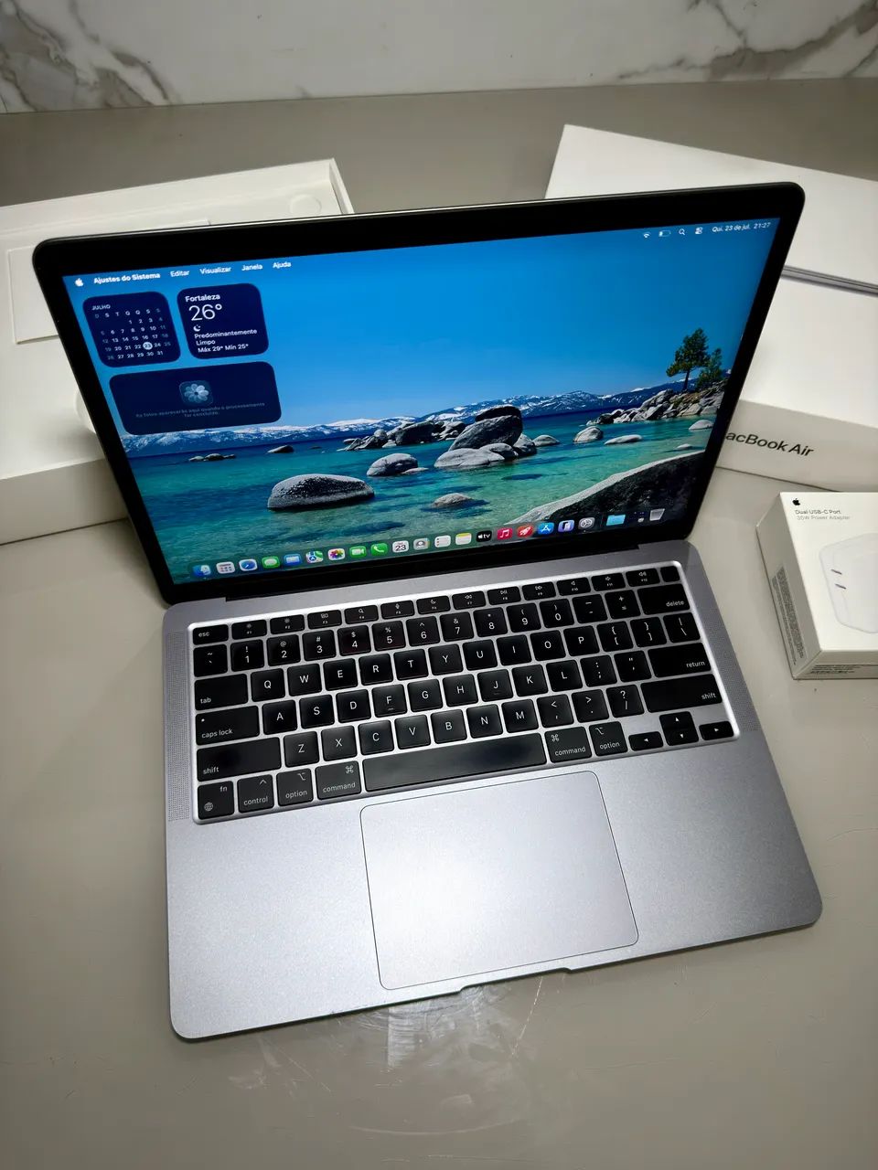 MacBook Air m1 256gb completo na caixa  - Foto 3