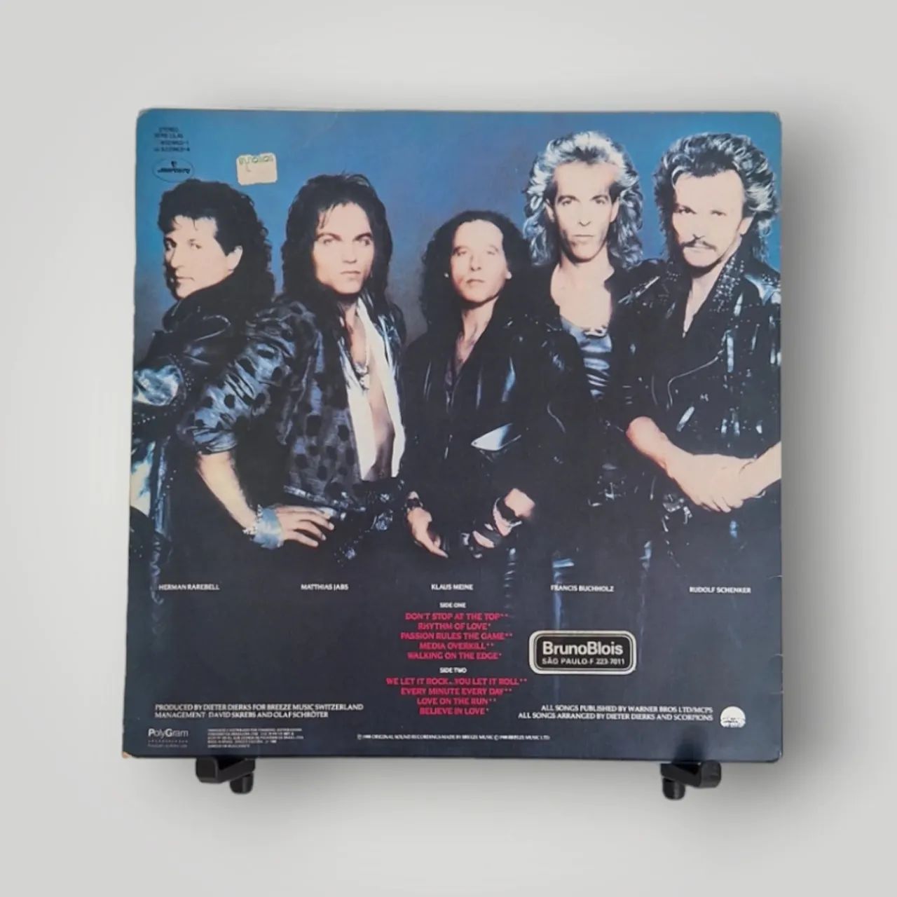 Lp Vinil (vg+) Scorpions Savage Amusement 1a Ed Br 88 c/enc - CDs