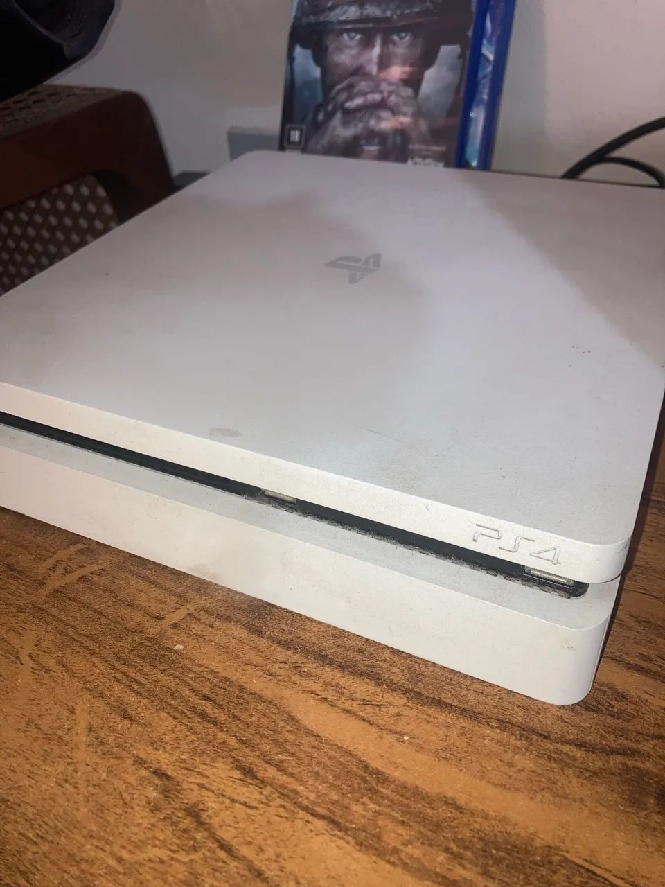 Ps4 slim branco  - Foto 4