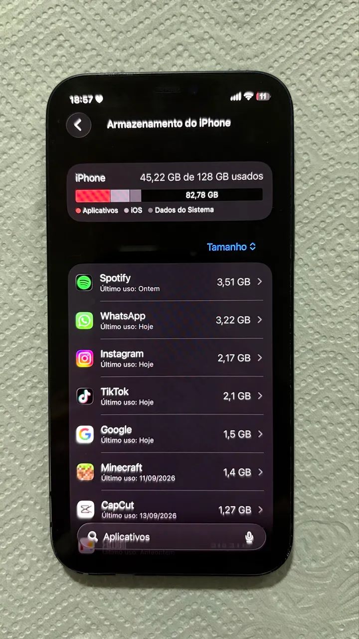 IPHONE 12 - 128GB preto  - Foto 2
