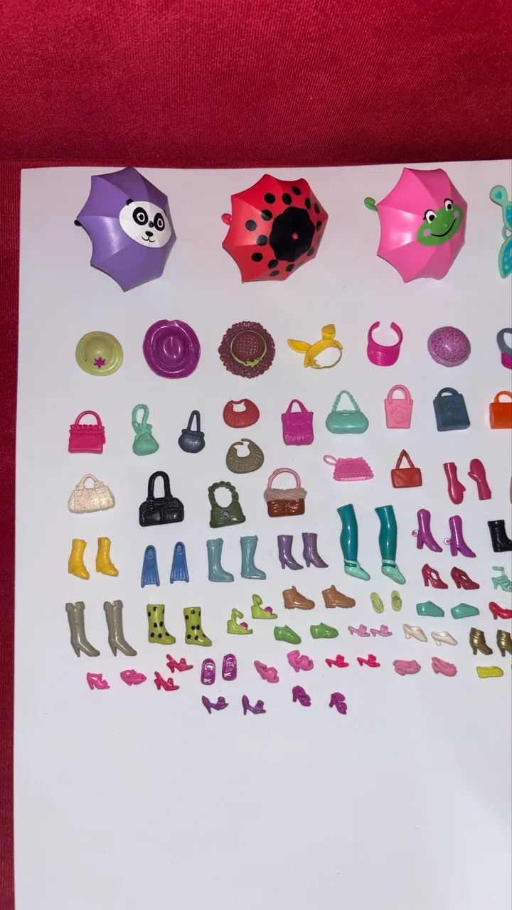 Sapatos e bolsas Polly Pocket  - Foto 2