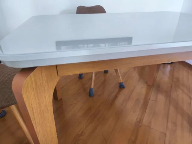 Mesa de Jantas Retangular Laqueada - Cor Off White - Foto 2
