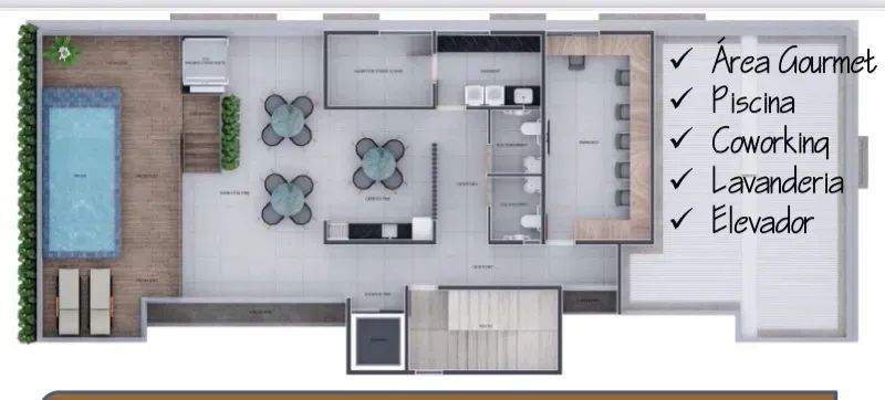 FLATS EM INTERMARES A PARTIR DE R$ 240 MIL! - Foto 2