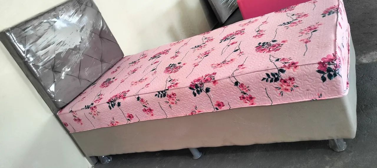 Cama box e cabeceira solteiro disponível pronta entrega  - Foto 2