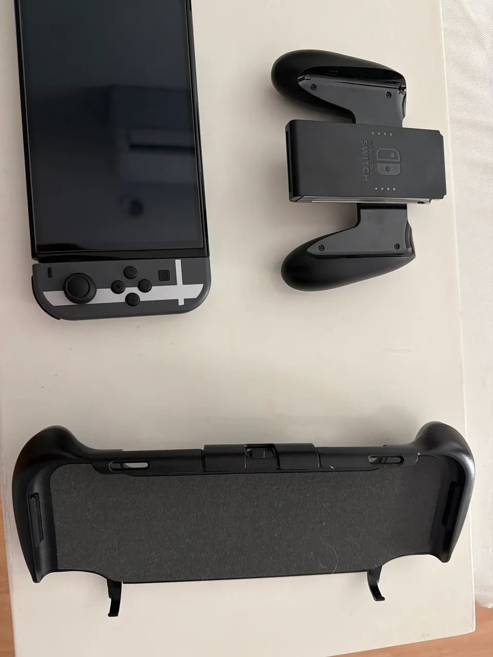 Nintendo switch oled Smash Bros. ed., case + protector) - Foto 3
