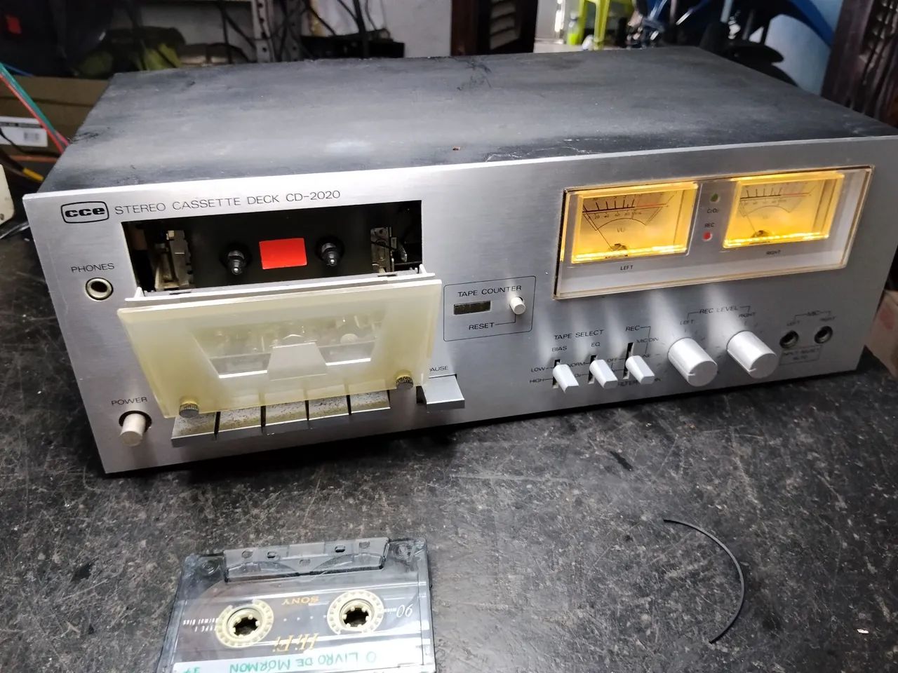 Tape deck CCE 20 todo funcionando - Foto 3