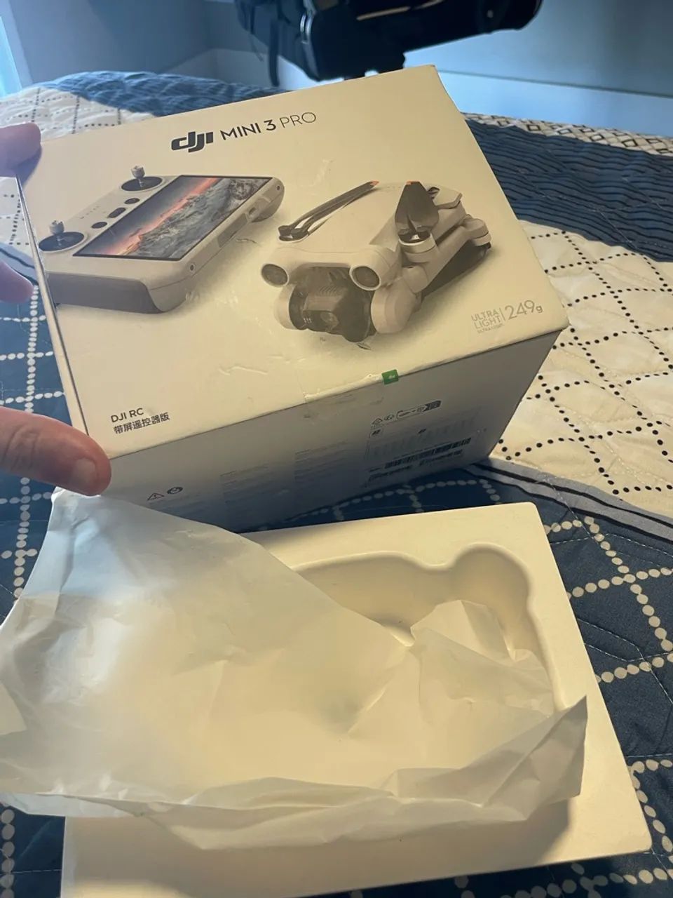 Drone Dji mini 3 pro com tela na caixa - Foto 4