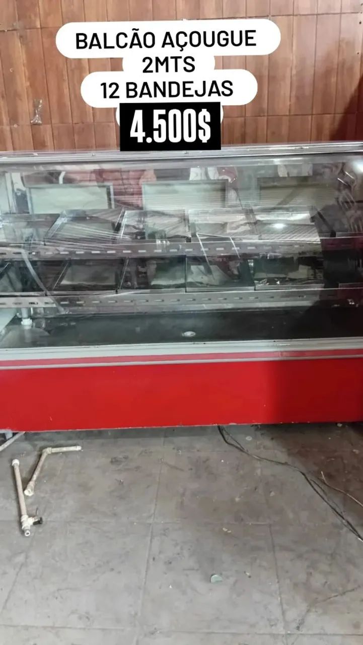 Balcão Açougue 2mts com 12 bandejas  - Foto 4