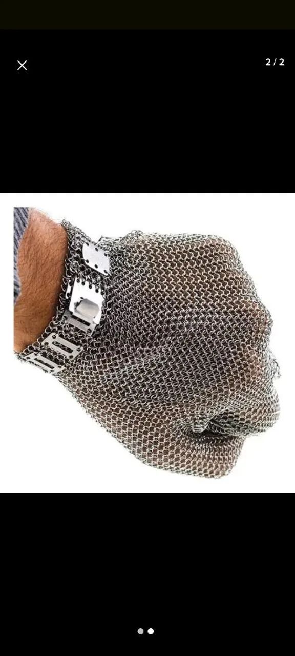 Luva de Aço Manulatex