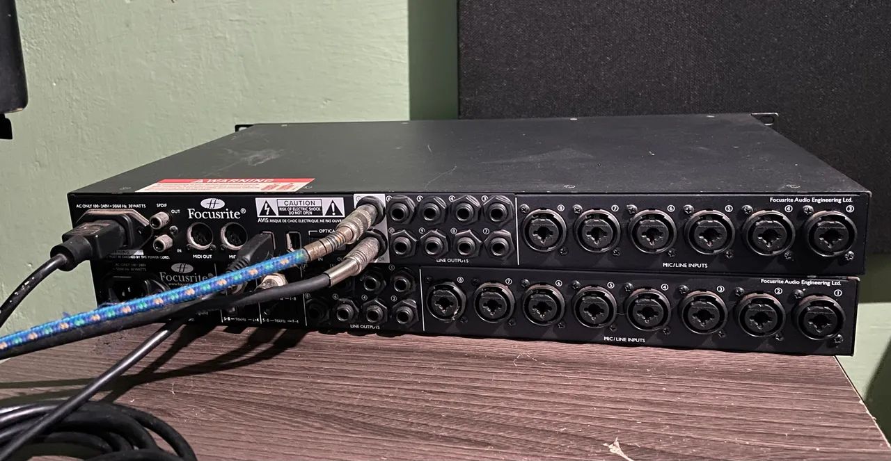 Interface Focusrite Pro 40 + OktoPre - Foto 2