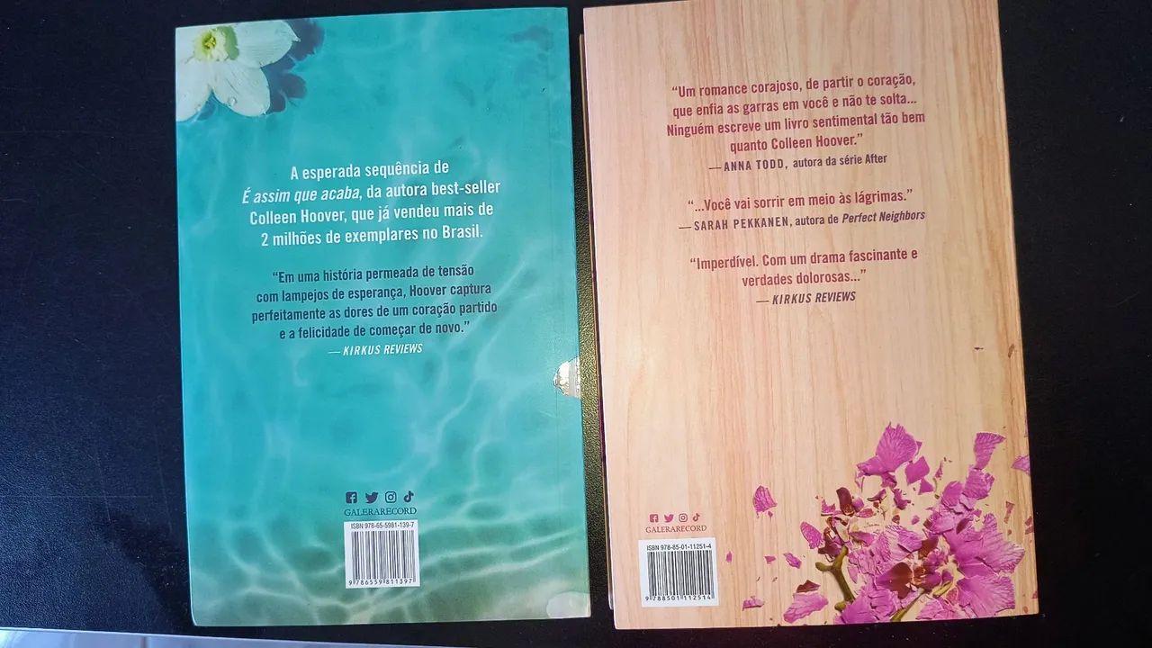 Kit com 2 Livros Colleen Hoover (É Assim que Acaba e É Assim que Começa) - Foto 2