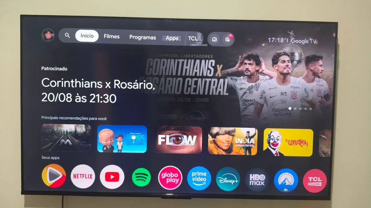 Smart Tv TCL Qled 4K 50" - Foto 2
