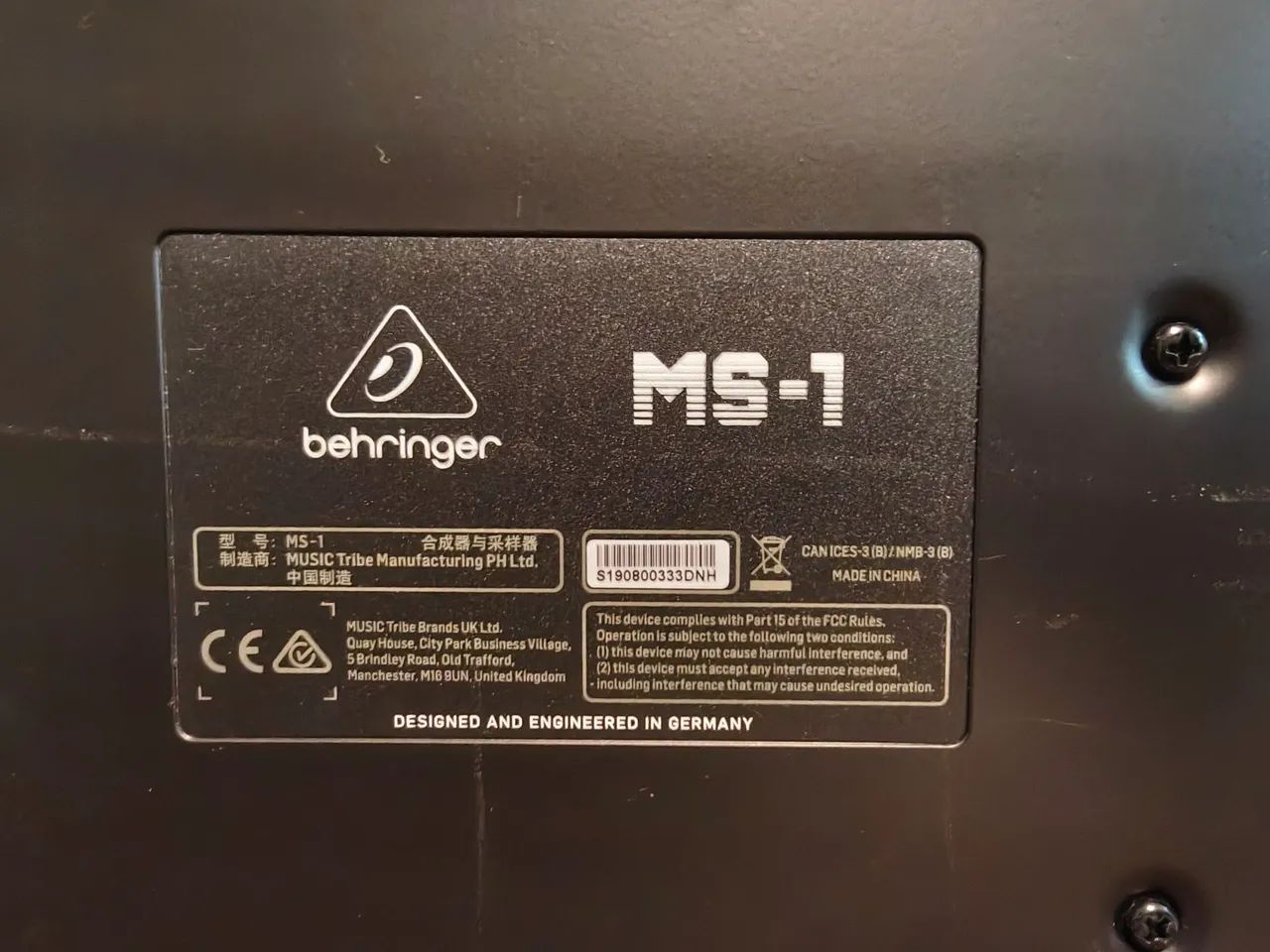 Behringer MS-1 BU Azul - Sintetizador Monofônico Analógico - Foto 4