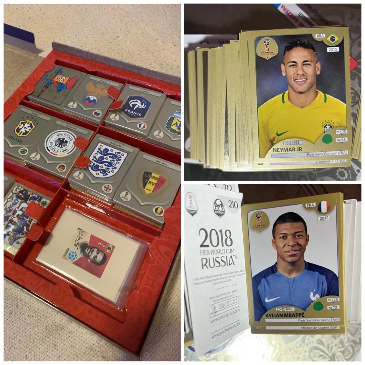 BOX GOLD EDITION COPA RUSSIA 2018 CAPA DURA - Foto 4