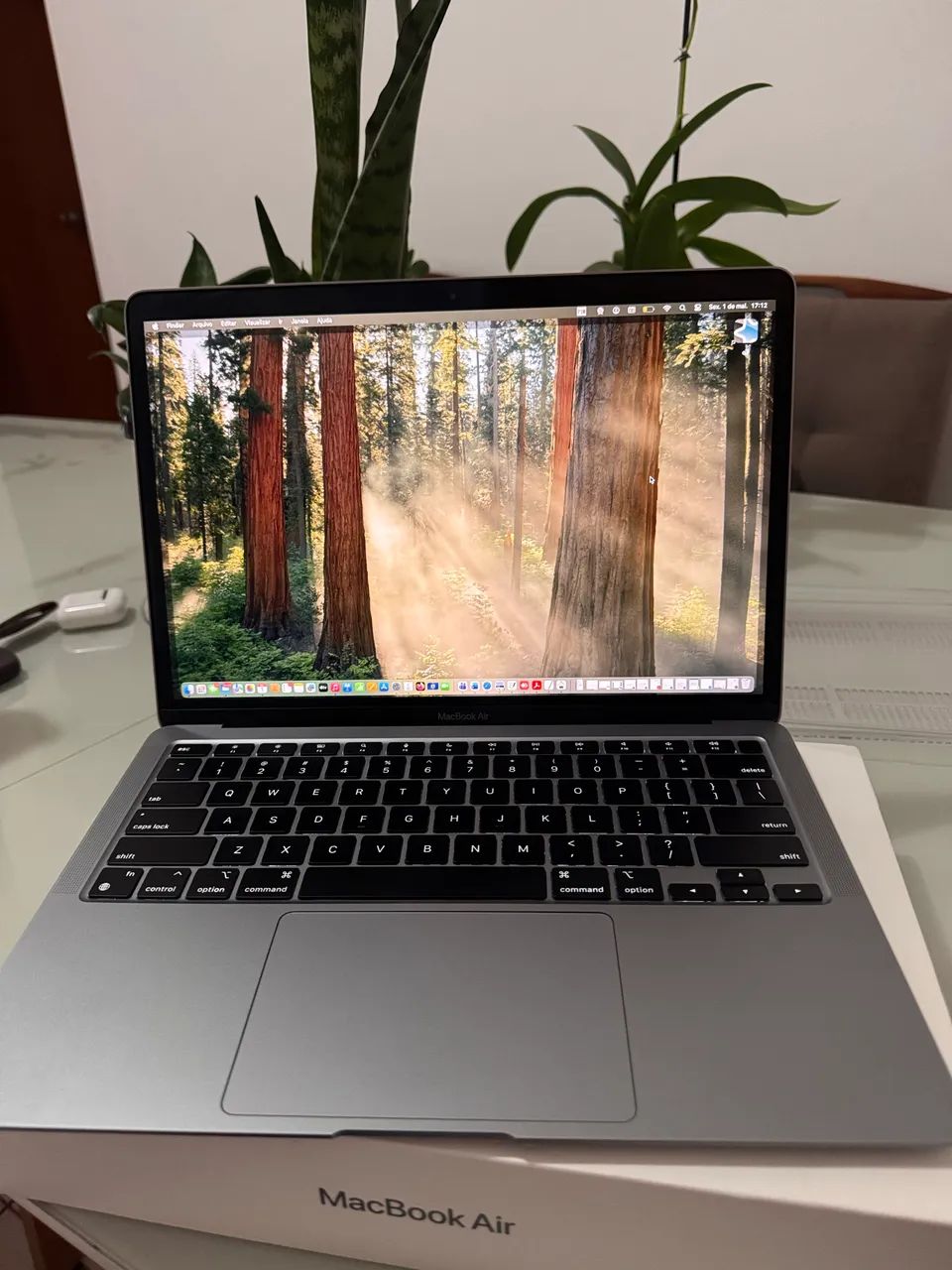 MacBook Air M1 silver - Notebooks - Samambaia Norte (Samambaia