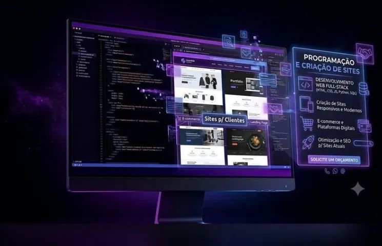 Sua marca precisa de um site. Eu crio para você.