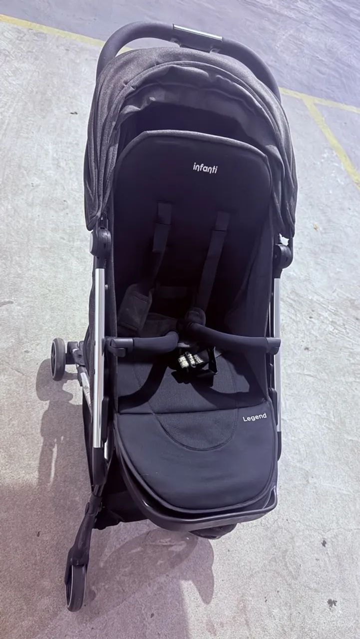 CARRINHO COM BB CONFORTO INFANTI SEMI NOVO  - Foto 3