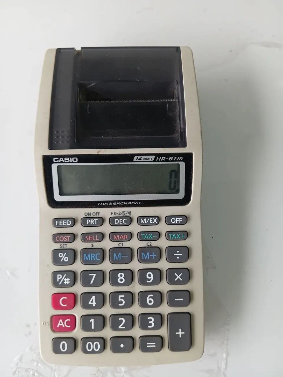 CALCULADORA CASIO MX-120V-w NOVA - Itens Para Escritório