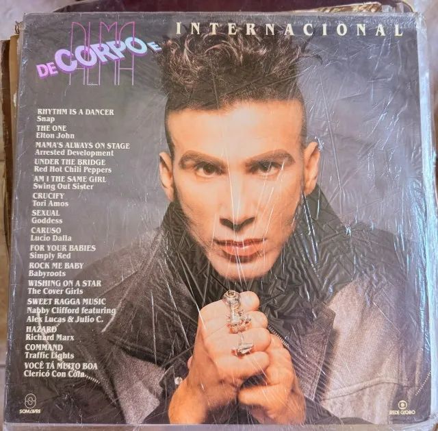 LP trilha sonora Novela De Corpo e Alma - Internacional 