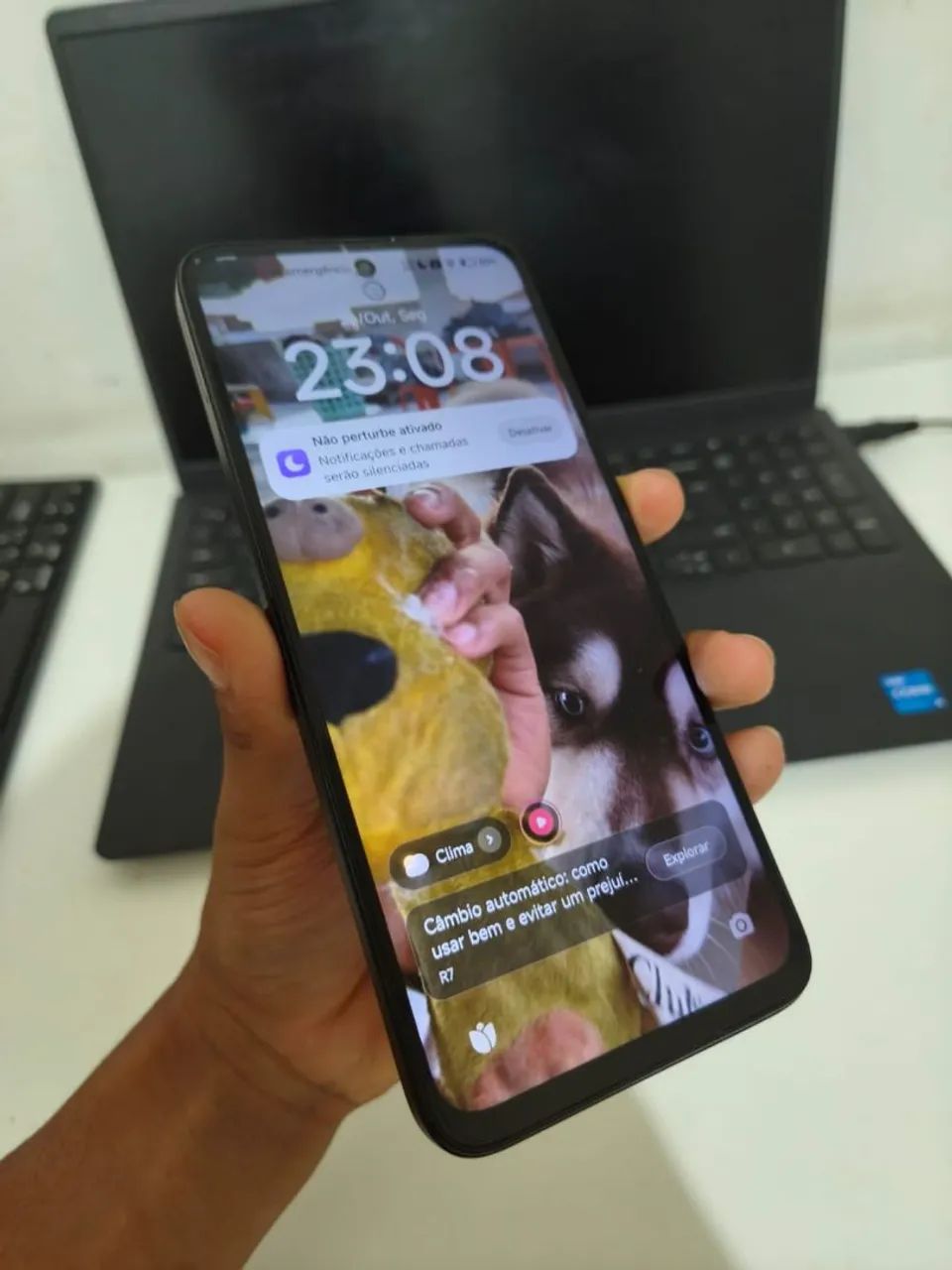 Redmi 13 256GB - Impecável / Venda Rápida - Foto 2
