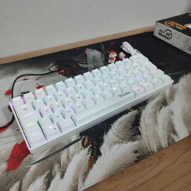 Teclado Gamer Mecânico 60% Snow Walker V2 - Foto 2