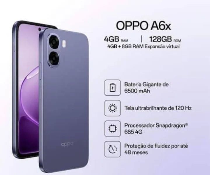 Oppo a6x Roxo