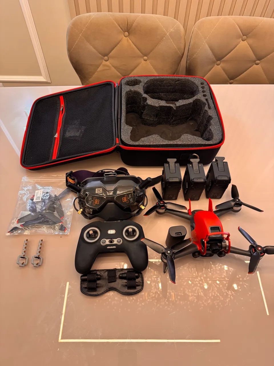 Dji fpv kit fly more 3 baterias