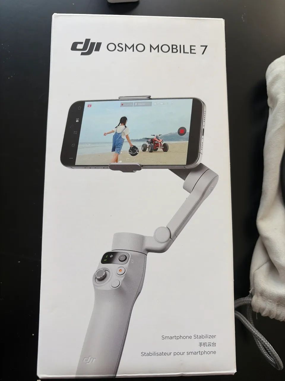 Estabilizador DJI OSMO MÓBILE 7 Novíssimo. - Acessórios para