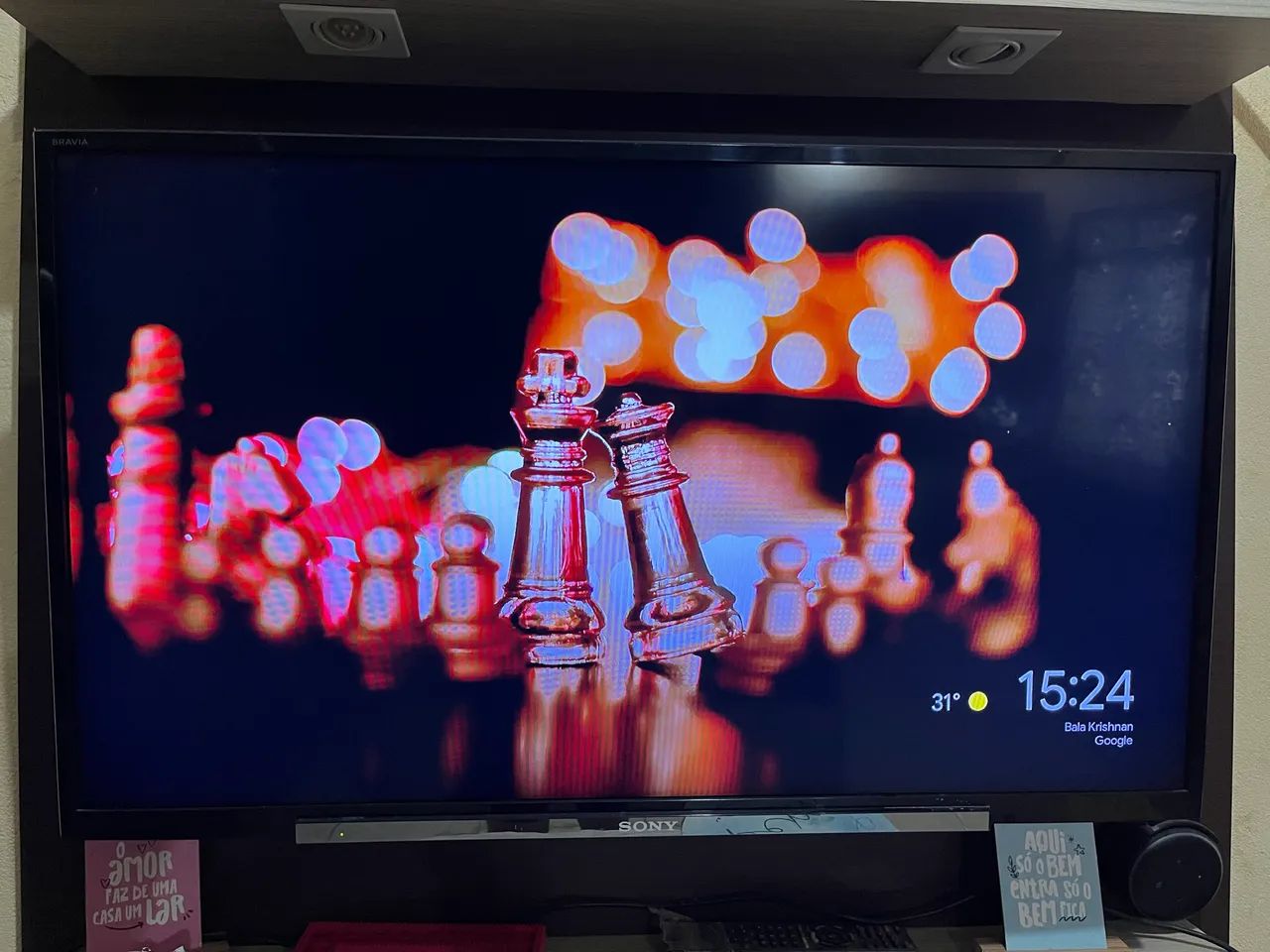 TV SONY 40 Polegadas com chromecast 