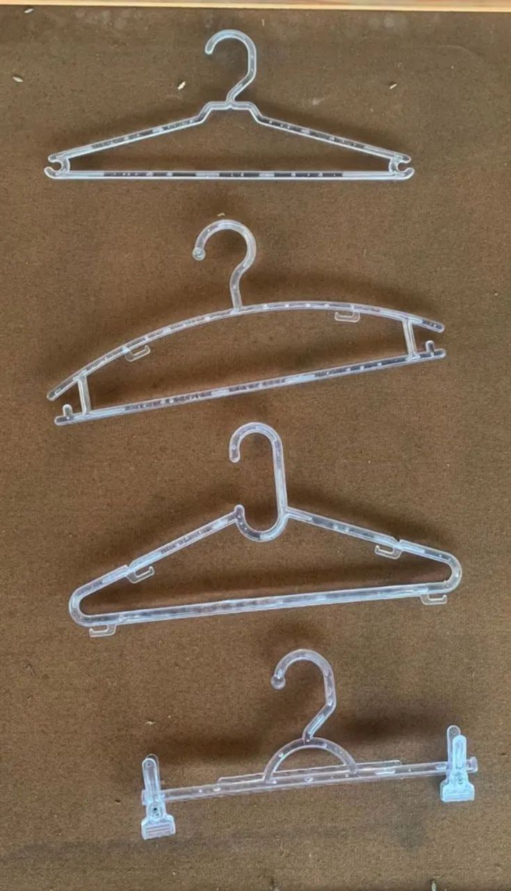 Cabides acrílico pra vender logo 