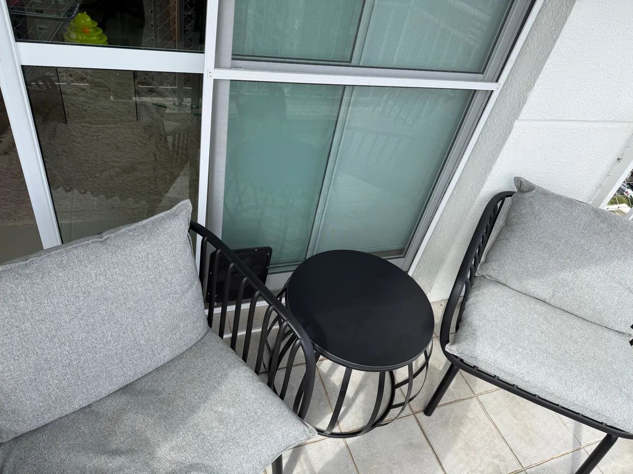 Conjunto poltrona área externa 