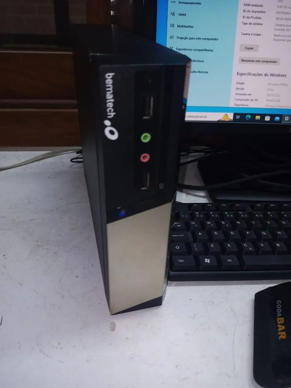 Mini pc Bematech 