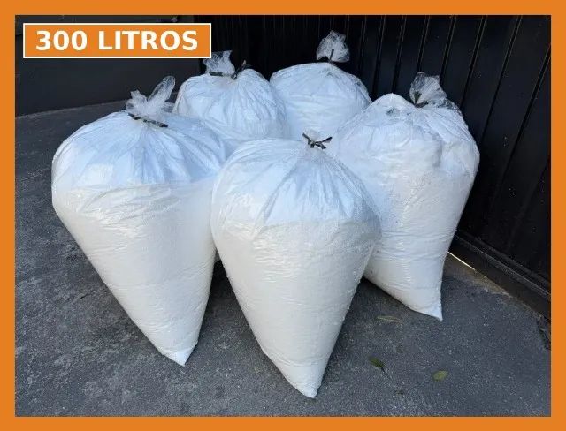 Isopor Triturado 300 Litros - Enchimento Puff Gigante e Concreto Leve - Foto 2