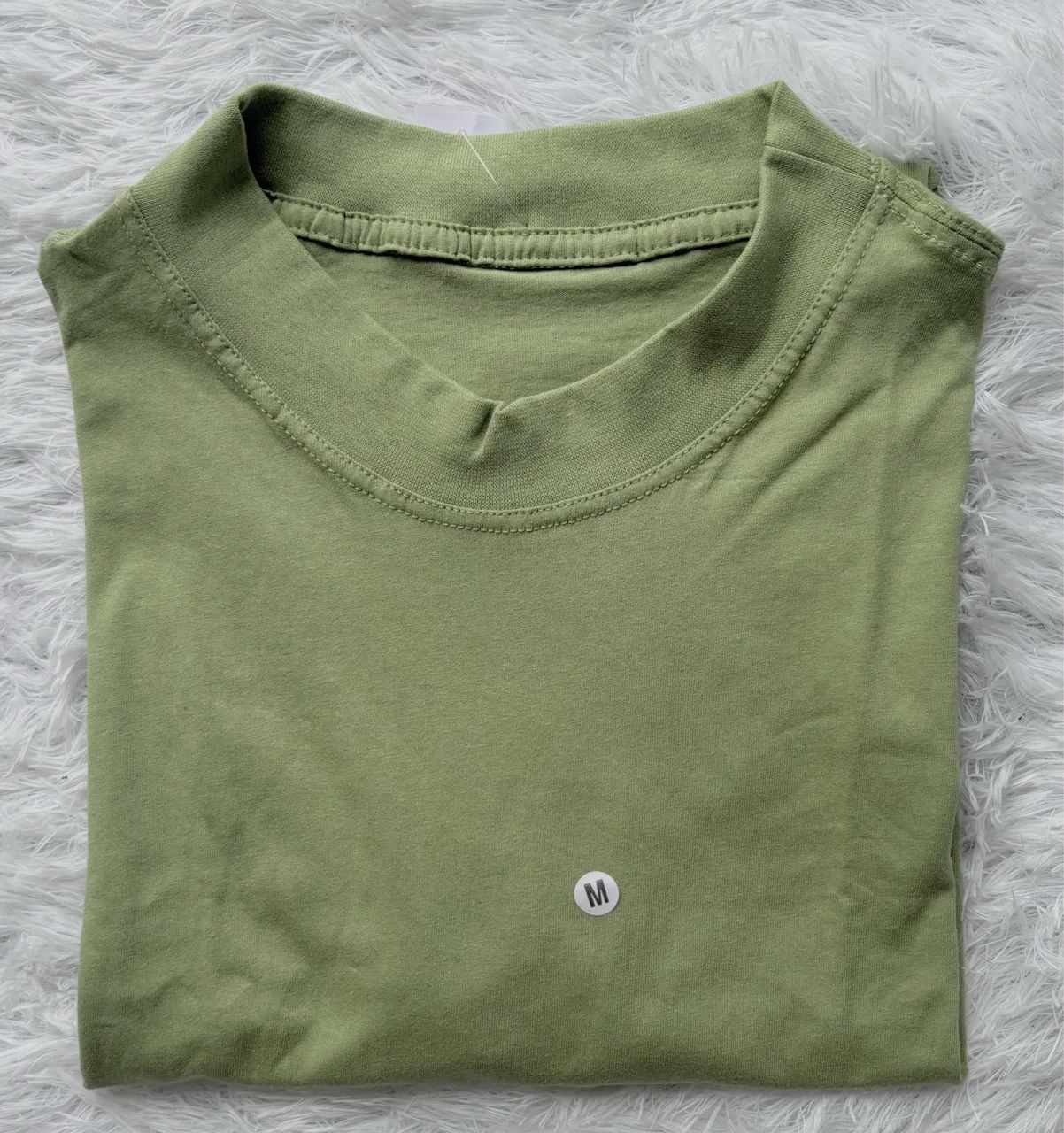Camisa Oversized M Básica Verde 