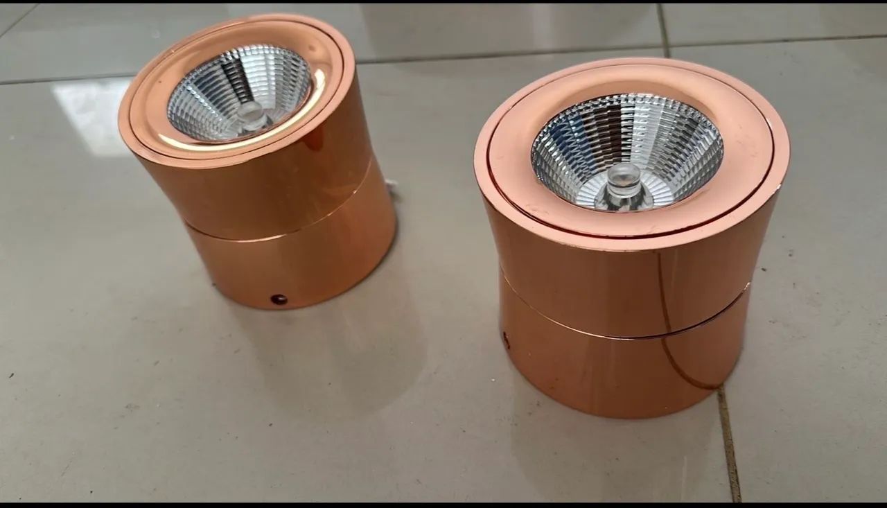 2 Luminárias Plafon