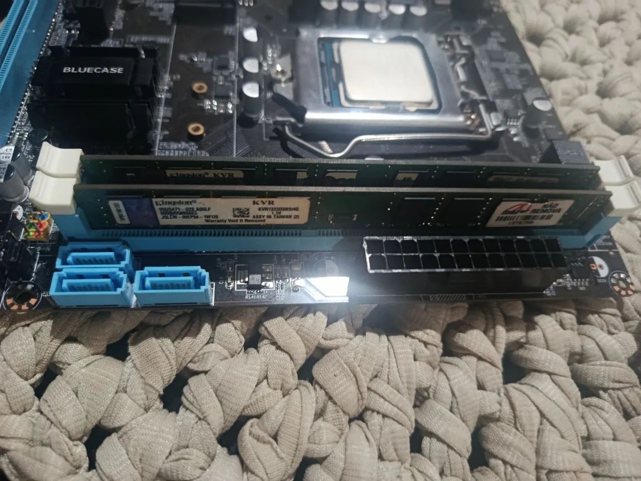 Kit placa mãe+processador+memória ram  - Foto 4