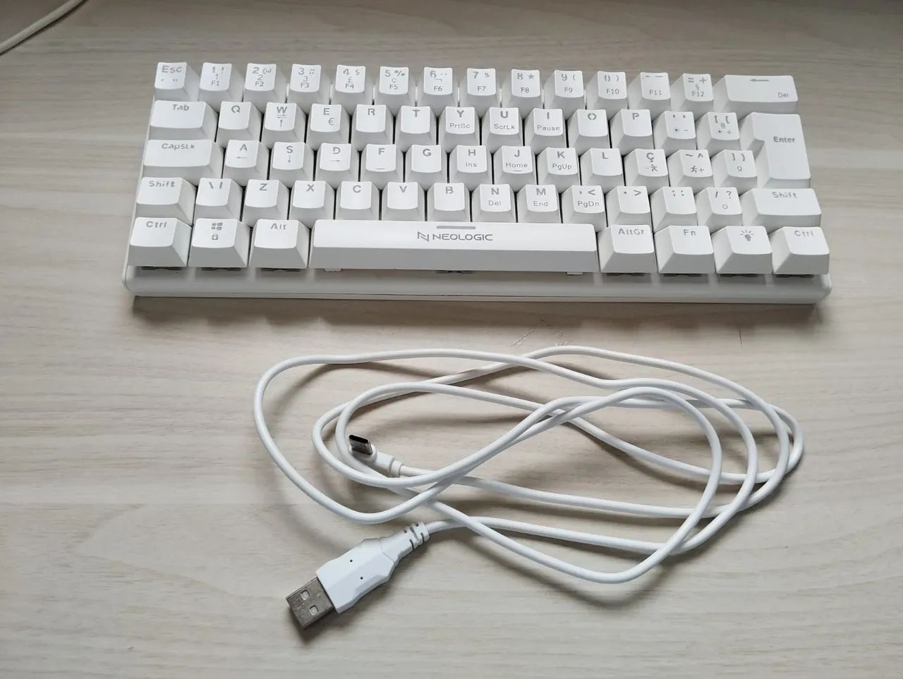 Teclado Mecânico Neologic Precision Polar - Foto 4