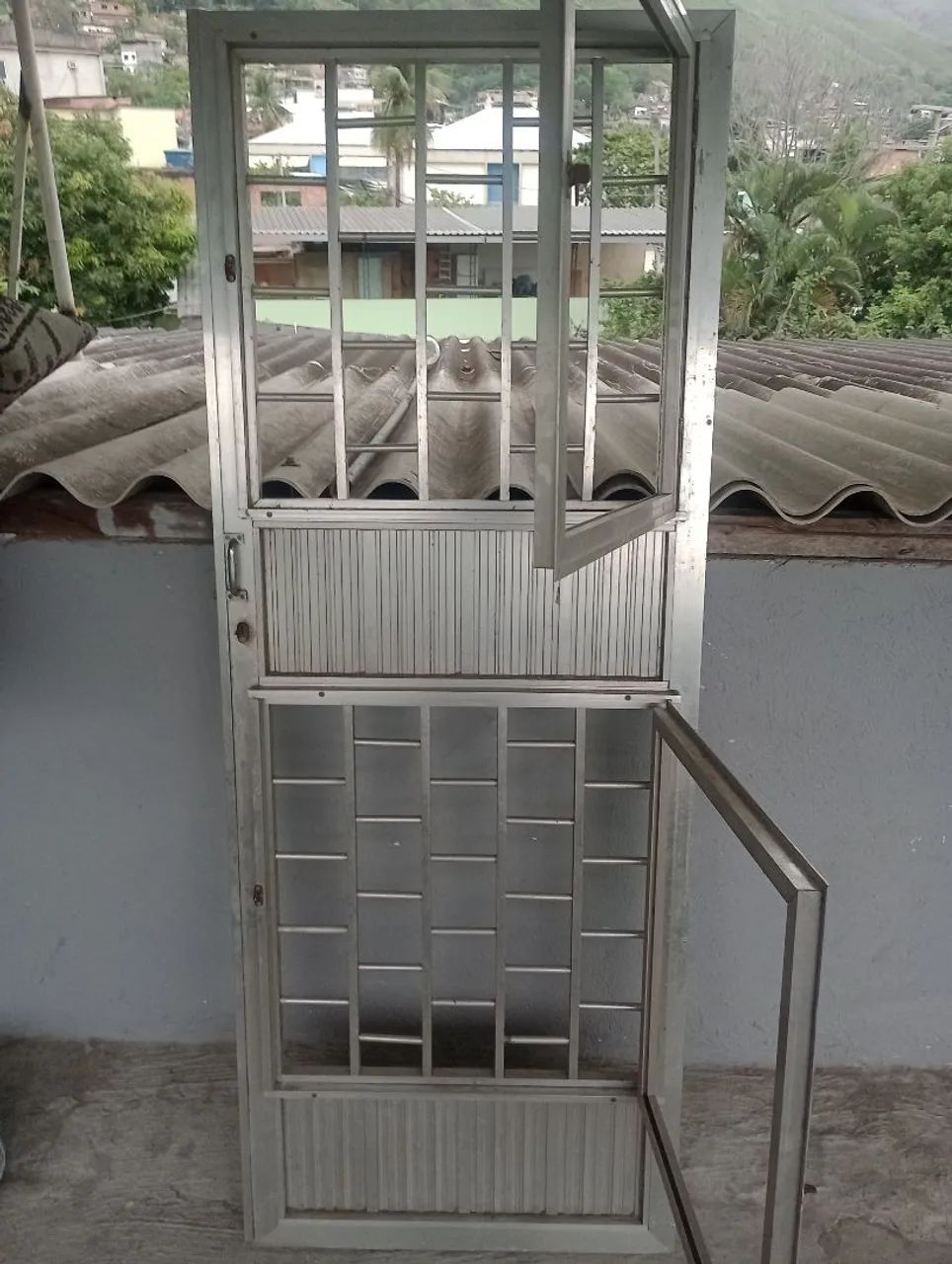 Porta de alumínio usada - Foto 2