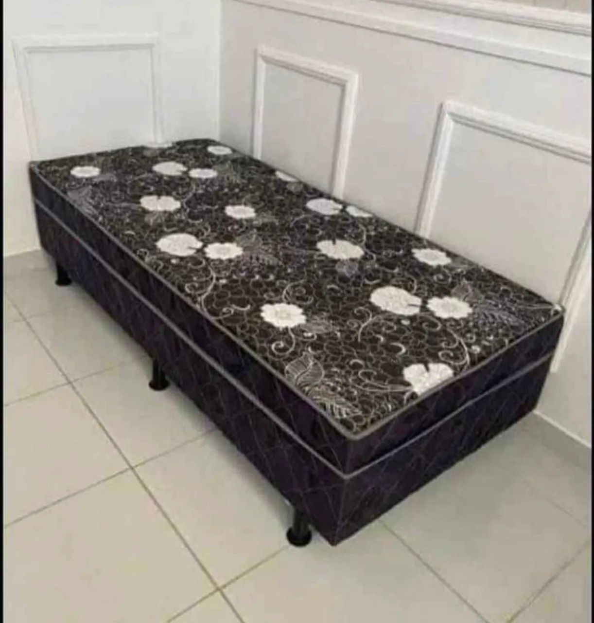 Cama box solteirão de fábrica 