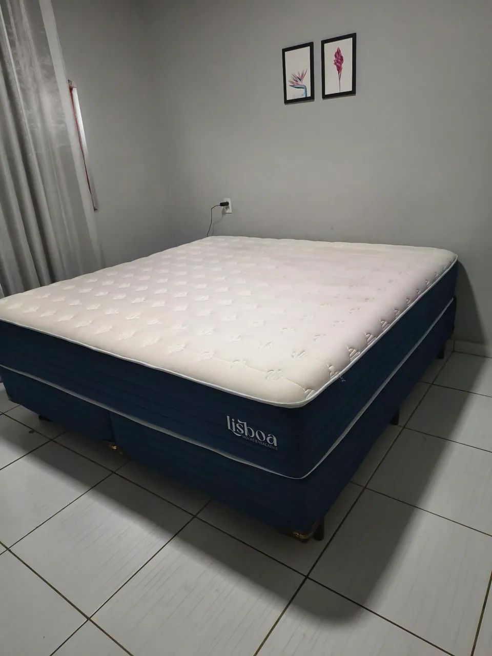 Cama king size 6 meses de uso 