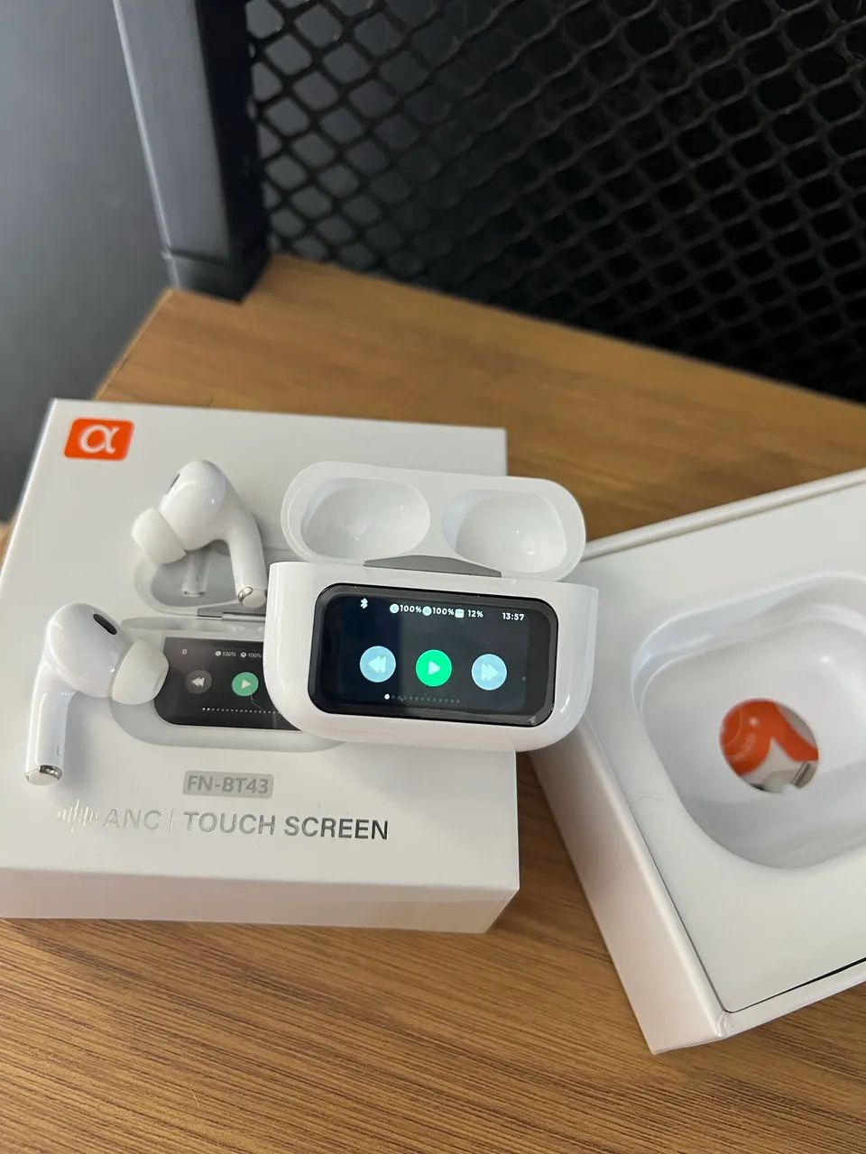 Fone de ouvido Touch Screen compatível iPhone Android - Foto 3